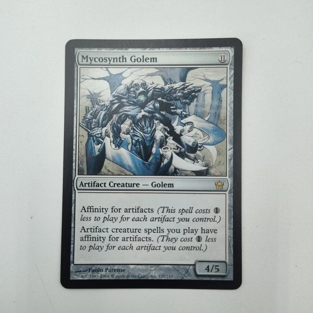 MTG‎ Mycosynth Golem #137 Fifth Dawn 2004 MAGIC THE GATHERING📸SEE📸